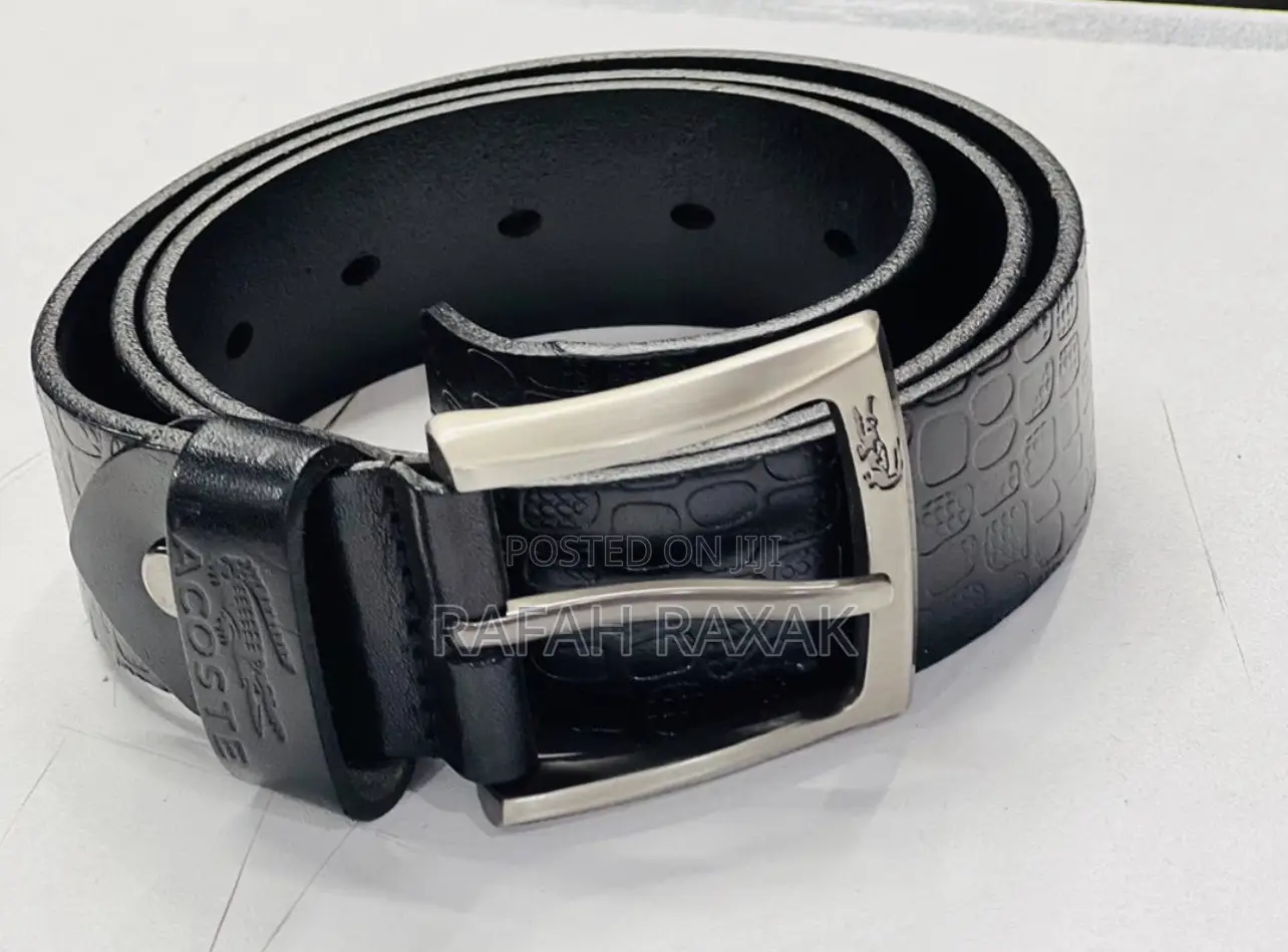 Original Men’S Lacoste Leather Belts