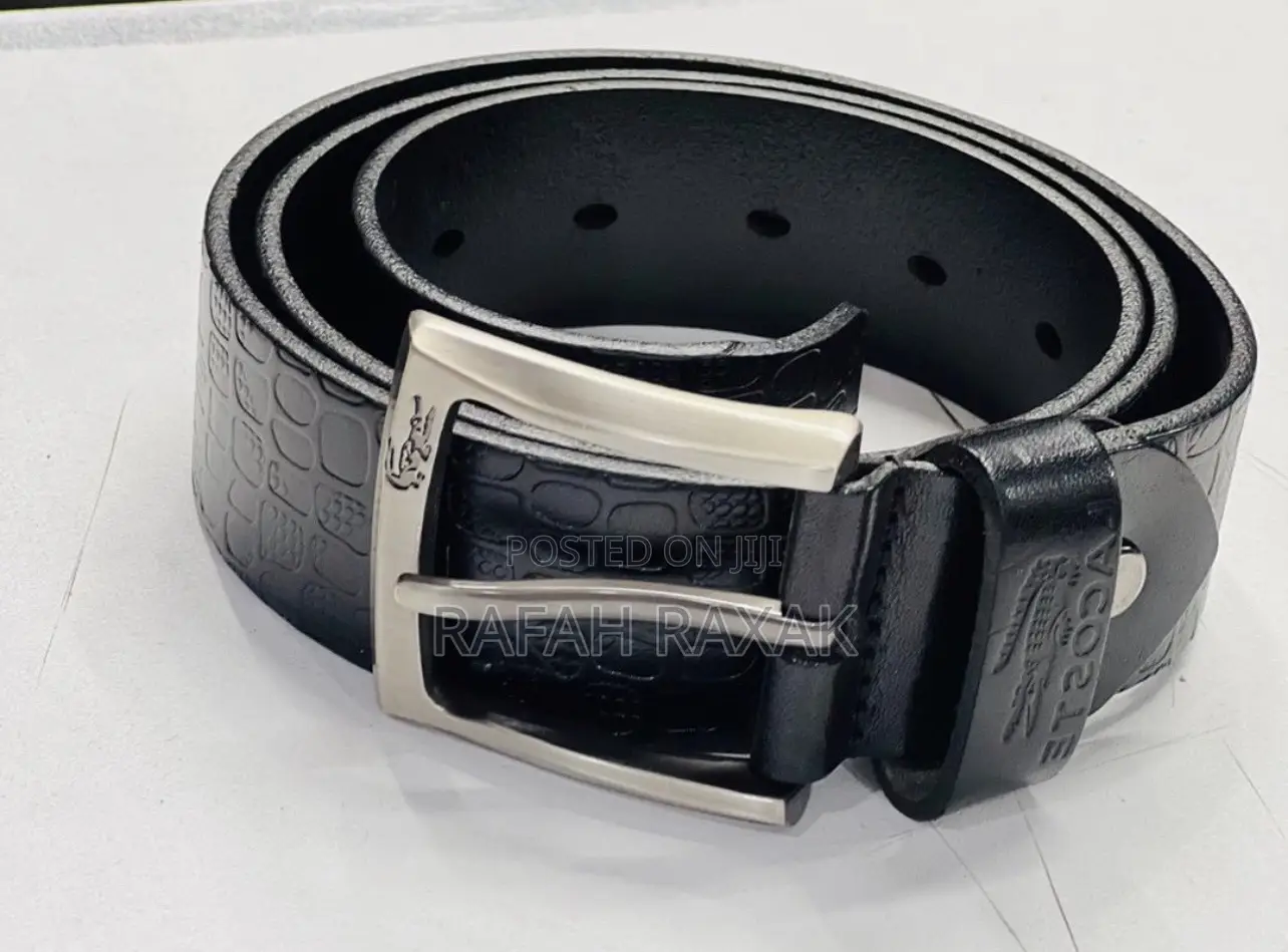 Original Men’S Lacoste Leather Belts