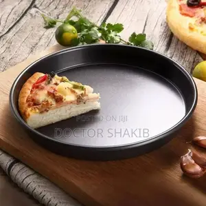 Black Round Oven Baking Tray