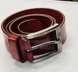 Original Brown Versace Leather Belt