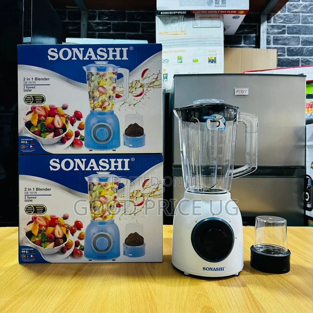 161N Sonashi 2 in 1 Blender