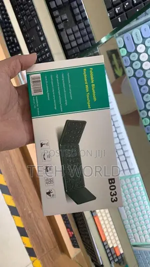 Foldable Bluetooth Keyboard With Touchpad
