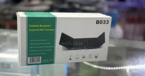 Foldable Bluetooth Keyboard With Touchpad. 1