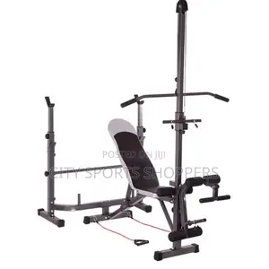 Weight Lifting Bench With Lat Down Pully