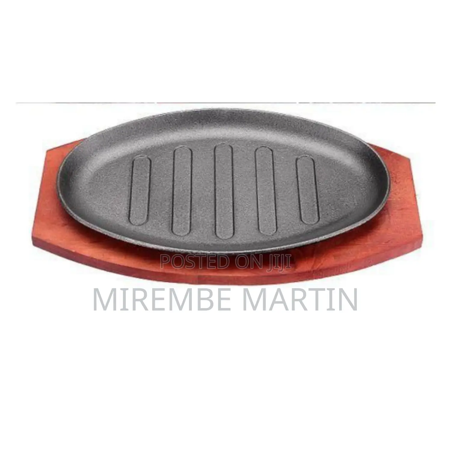 Brand New Cast Iron Steak Plate.