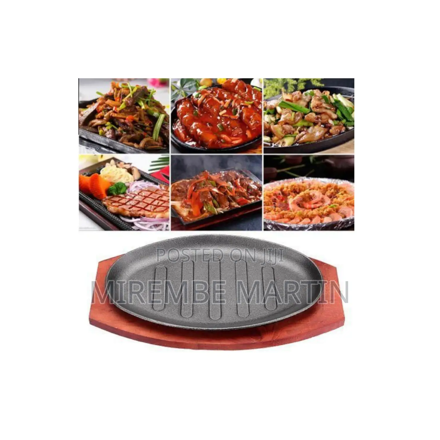 Brand New Cast Iron Steak Plate.