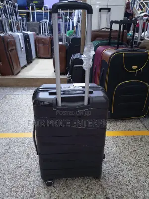 VIP Plastic Suitcases in Small Size (Black Color)