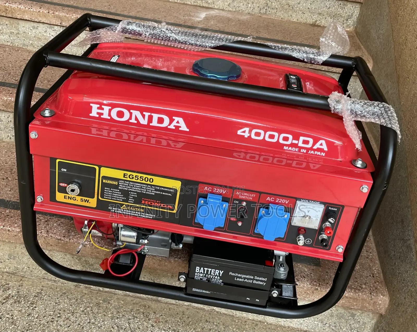Gasoline Generator Honda 3kva