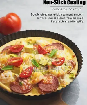 Non Stick Tart and Quiche Pan With Removable Bottom