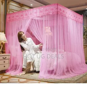 6x6 Mosquito Net With Out Stands- Pink