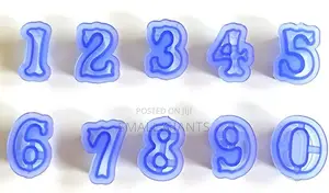 Numbers Cookie Cutter Set