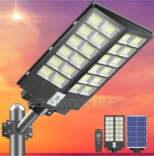 1500W Solar Street Light Waterproof With Remote Control