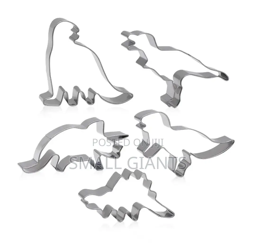 5pcs Dinosaur Cookie Cutter Set