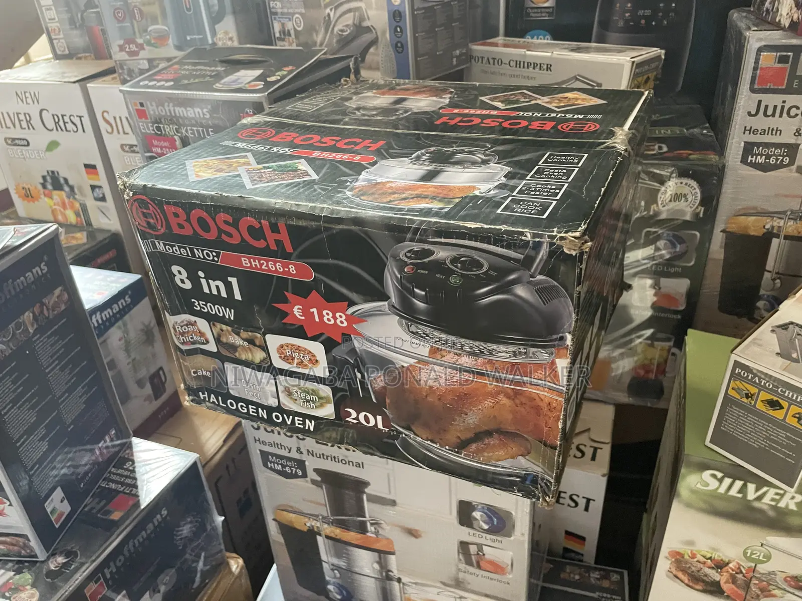 20L 8 in 1 Bosch Halogen Oven/ England Made