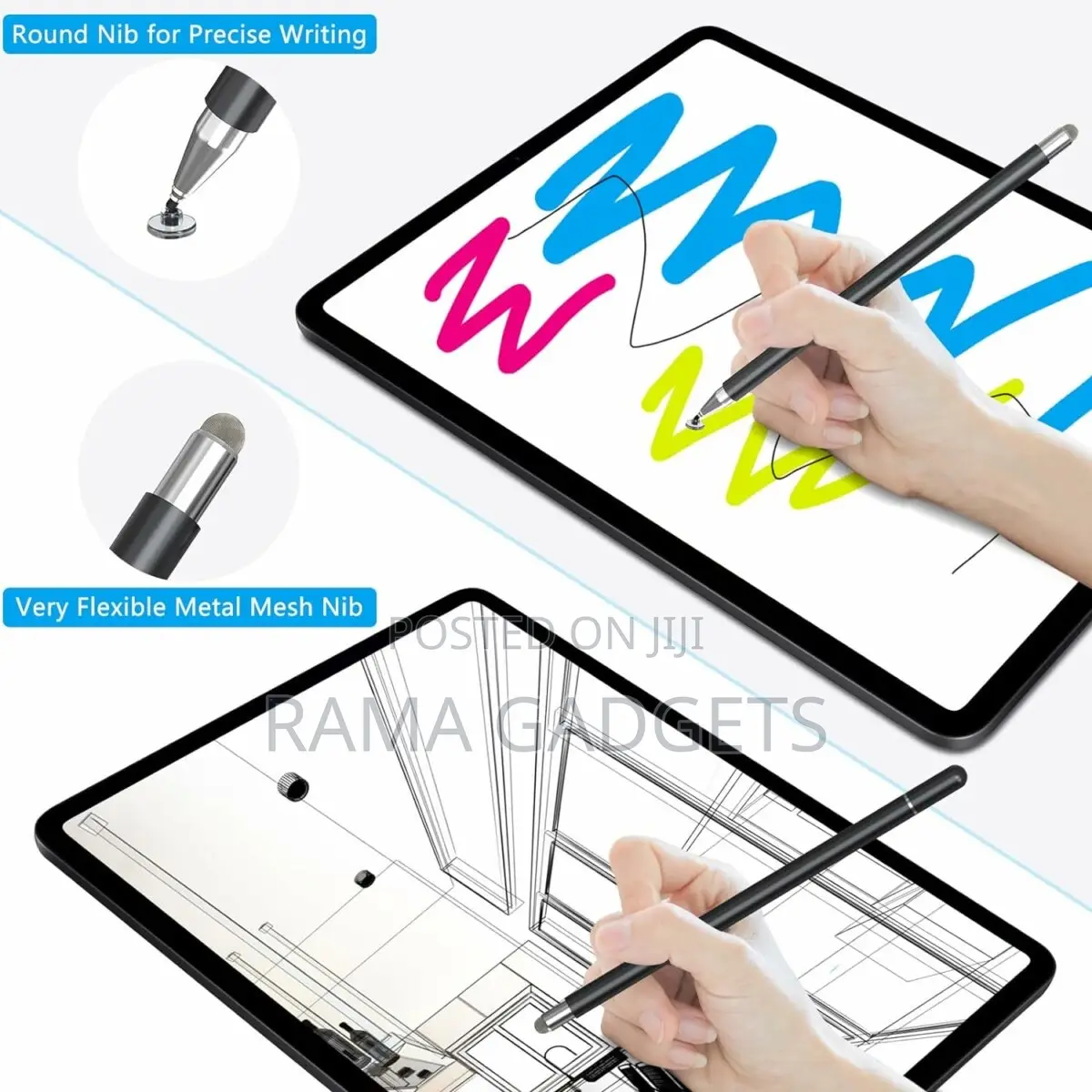 Active Stylus Pen Compatible for Ios Android Touch Screens