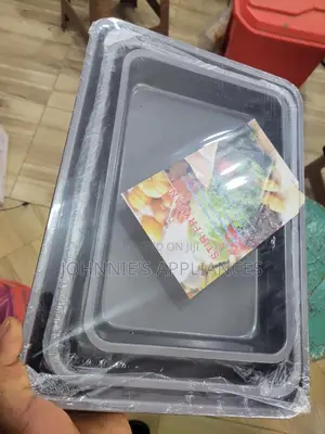 Nonstick Square Baking Tray 3pics Aset