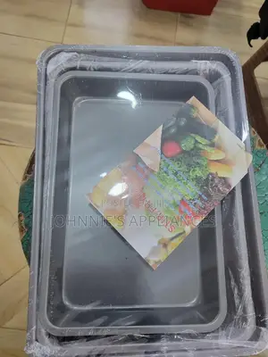 Nonstick Square Baking Tray 3pics Aset