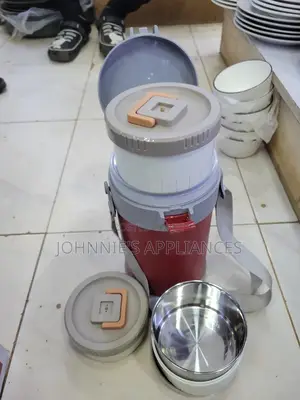 Multi Function Food Flask / Lunch Box 3 Inner Tins