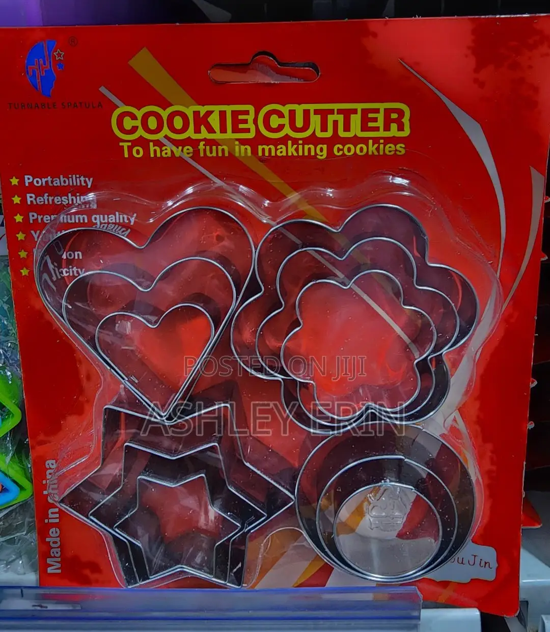 12pcs Stainless Steel Cookie Cutter