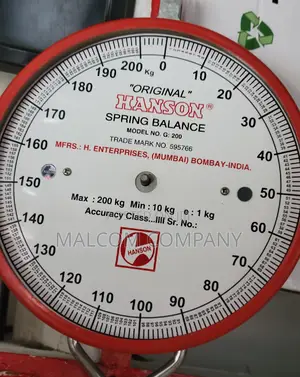 Hanson Spring Balance 200kg