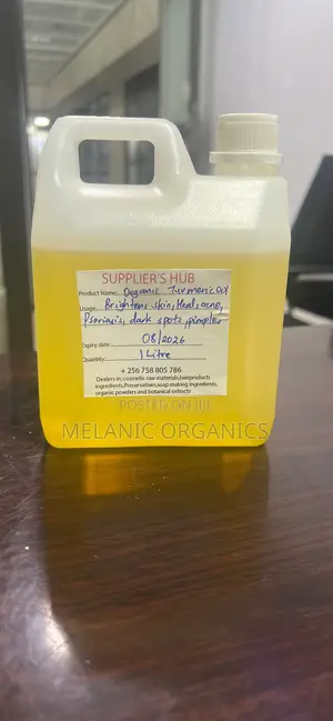 Turmeric Oil (Organic Cold Pressed)