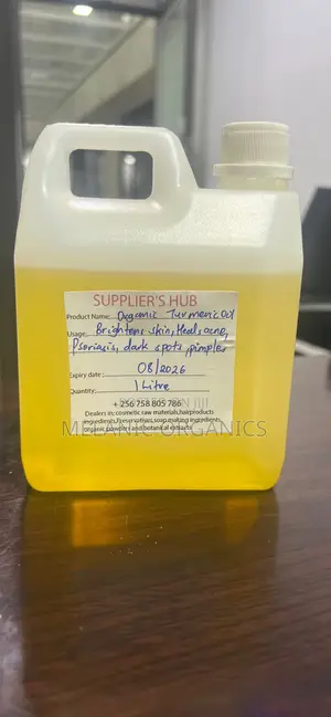 Turmeric Oil (Organic Cold Pressed)