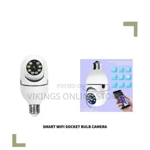Panorama Wireless Video Surveillance Light Bulb Camera
