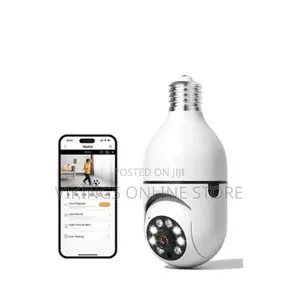 Panorama Wireless Video Surveillance Light Bulb Camera