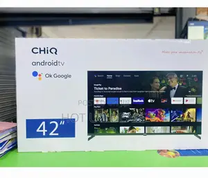Chiq 42 Inch Full HD Android Smart TV - Black