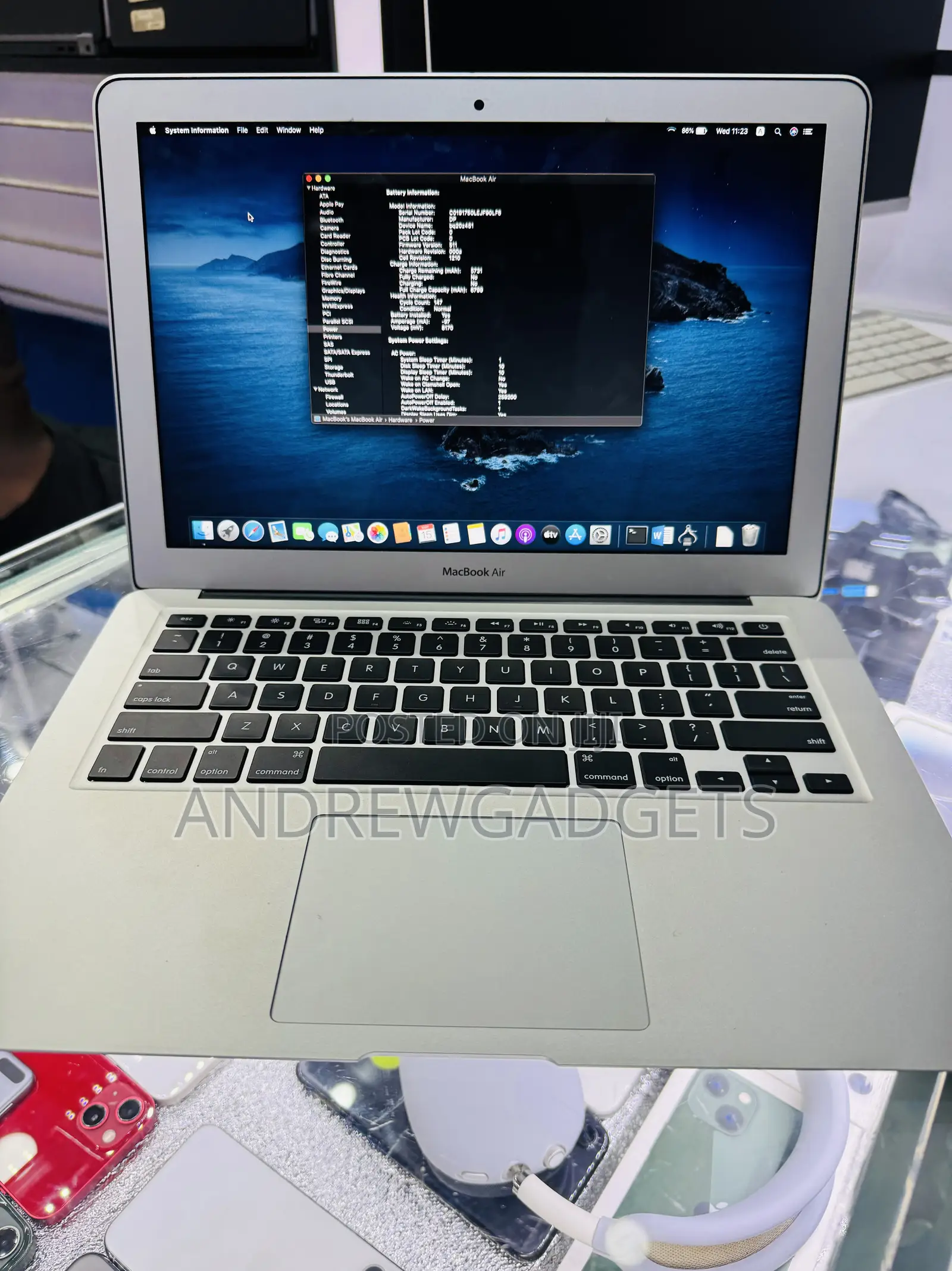 Laptop Apple MacBook Air 2017 8GB Intel Core i5 SSD 128GB
