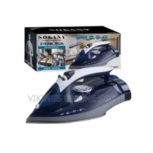 Sokany Professional Steam Flat Iron - Blue