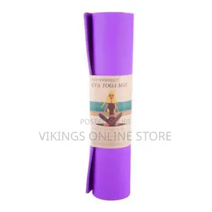 8mm Thick Yoga Mat -Purple