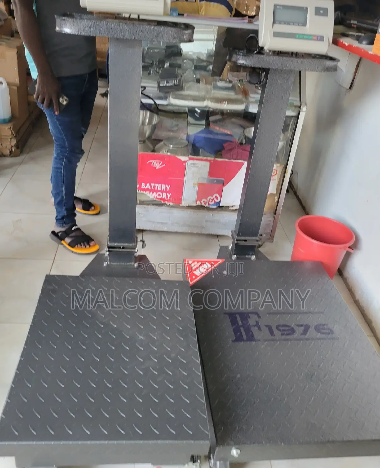 Foldable Platform Weighing Scale Balance 600kg