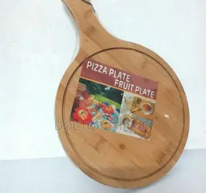 Durable Strong Wood Pizza Plate