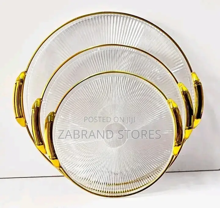 Executive Goldline Melamine Trays