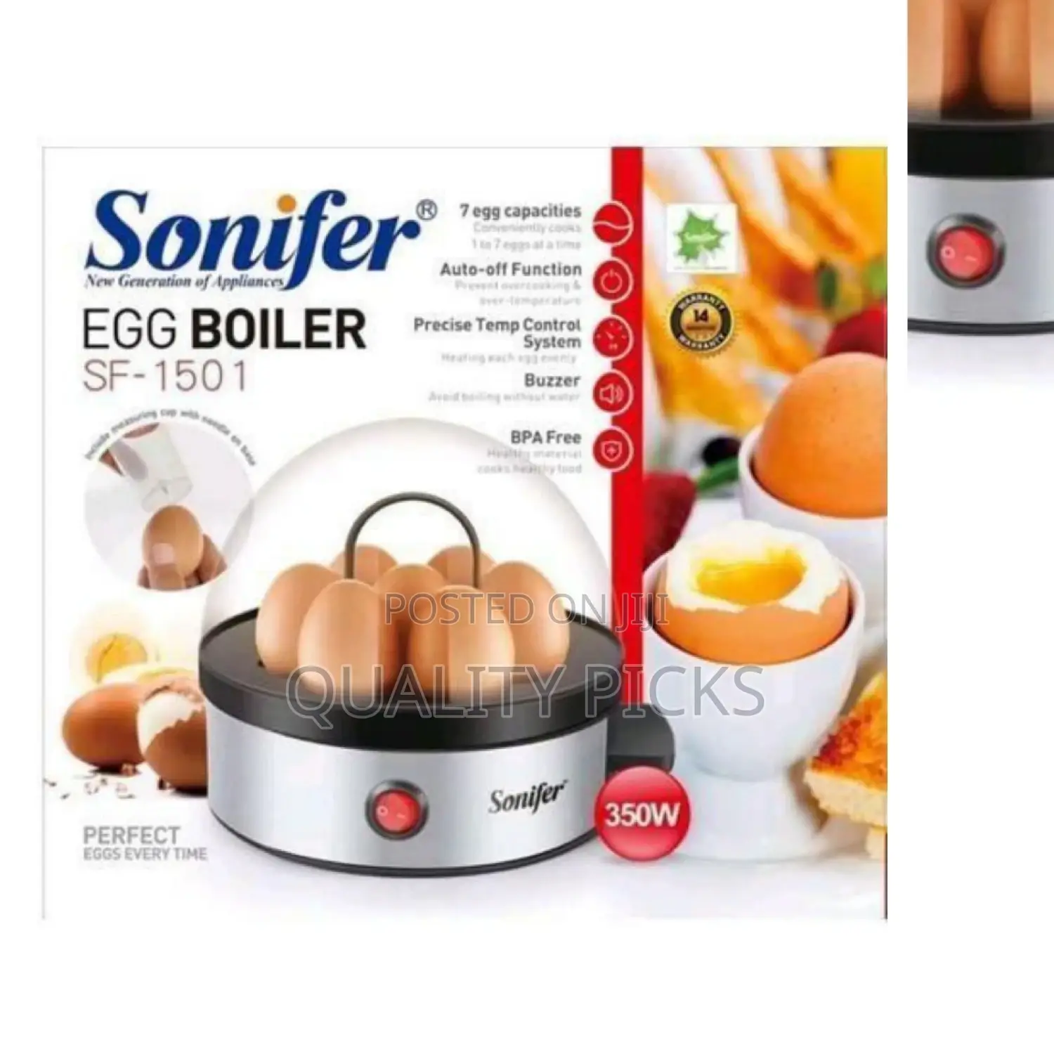 Electric Sonifer Egg Boiler