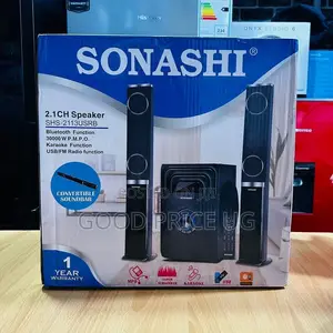 Sonashi 2.1 Hometheatre and Convertible Sound Bar.