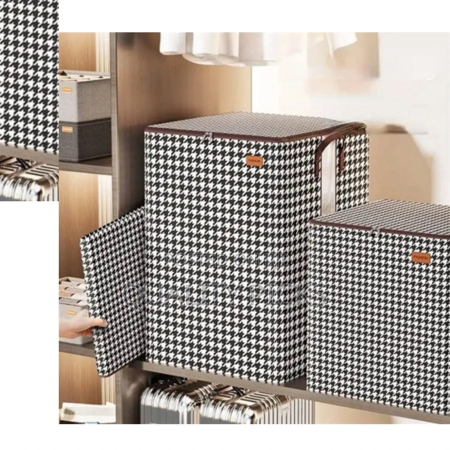 Cotton Clothes Storage Box
