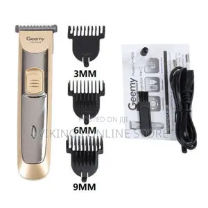 Geemy Rechargeable Hair Trimmer Set - Gold