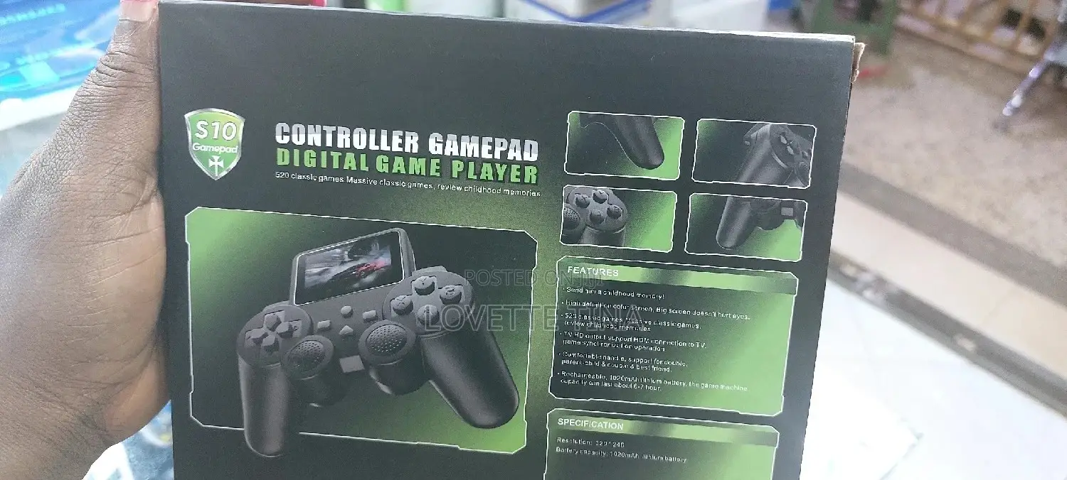 Digital Game Player Controller Gamepad