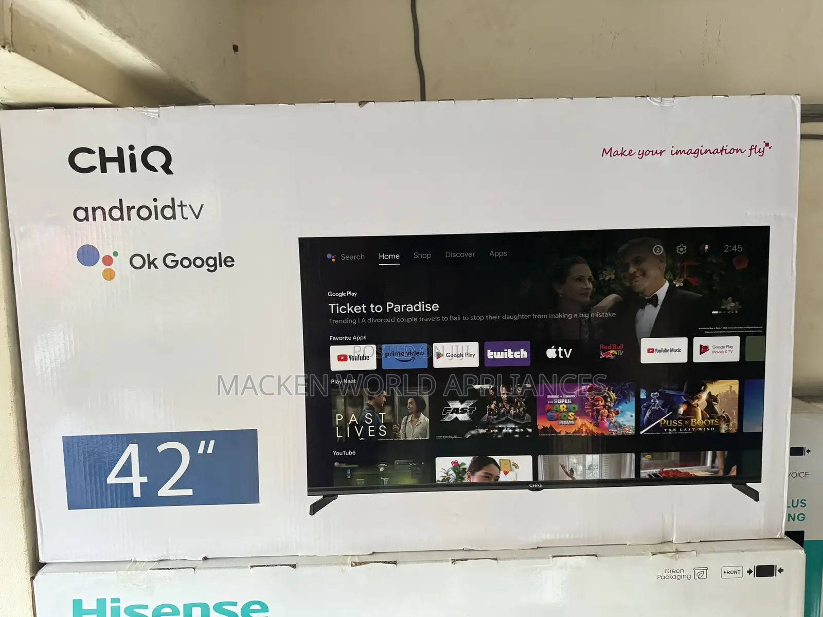 42 Chiq Smart Android Tv