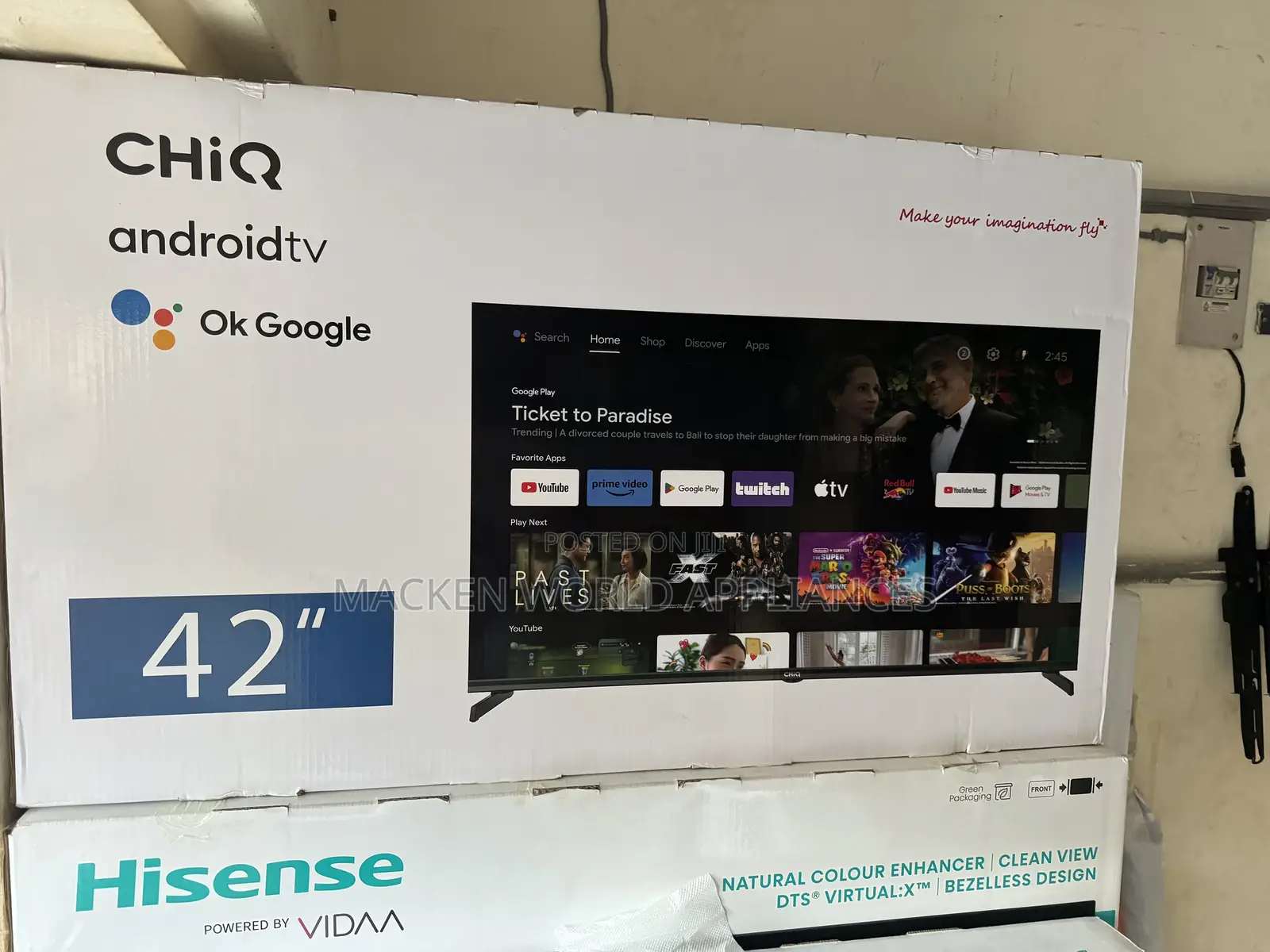 42 Chiq Smart Android Tv