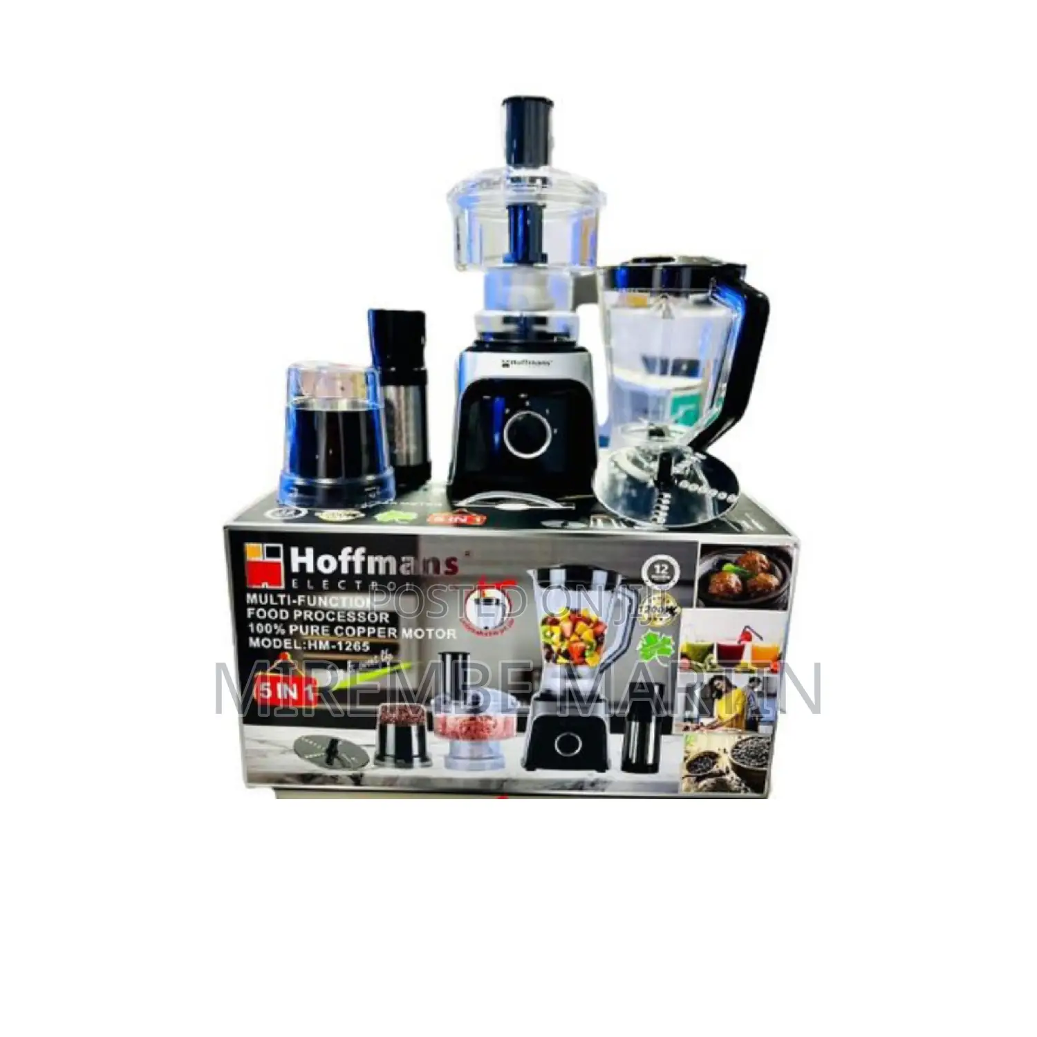 Hoffmans 5in1 Multifunctional Food Processor.
