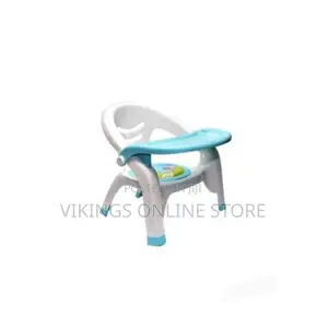 Baby Feeding Super Seat Chair - Sky Blue White