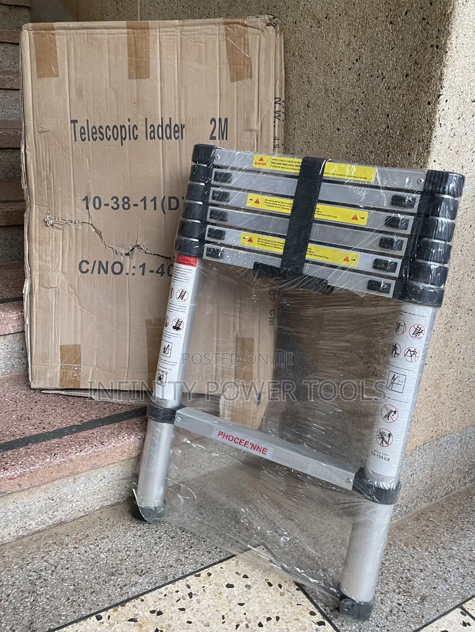 Ladders 2m by 6steps