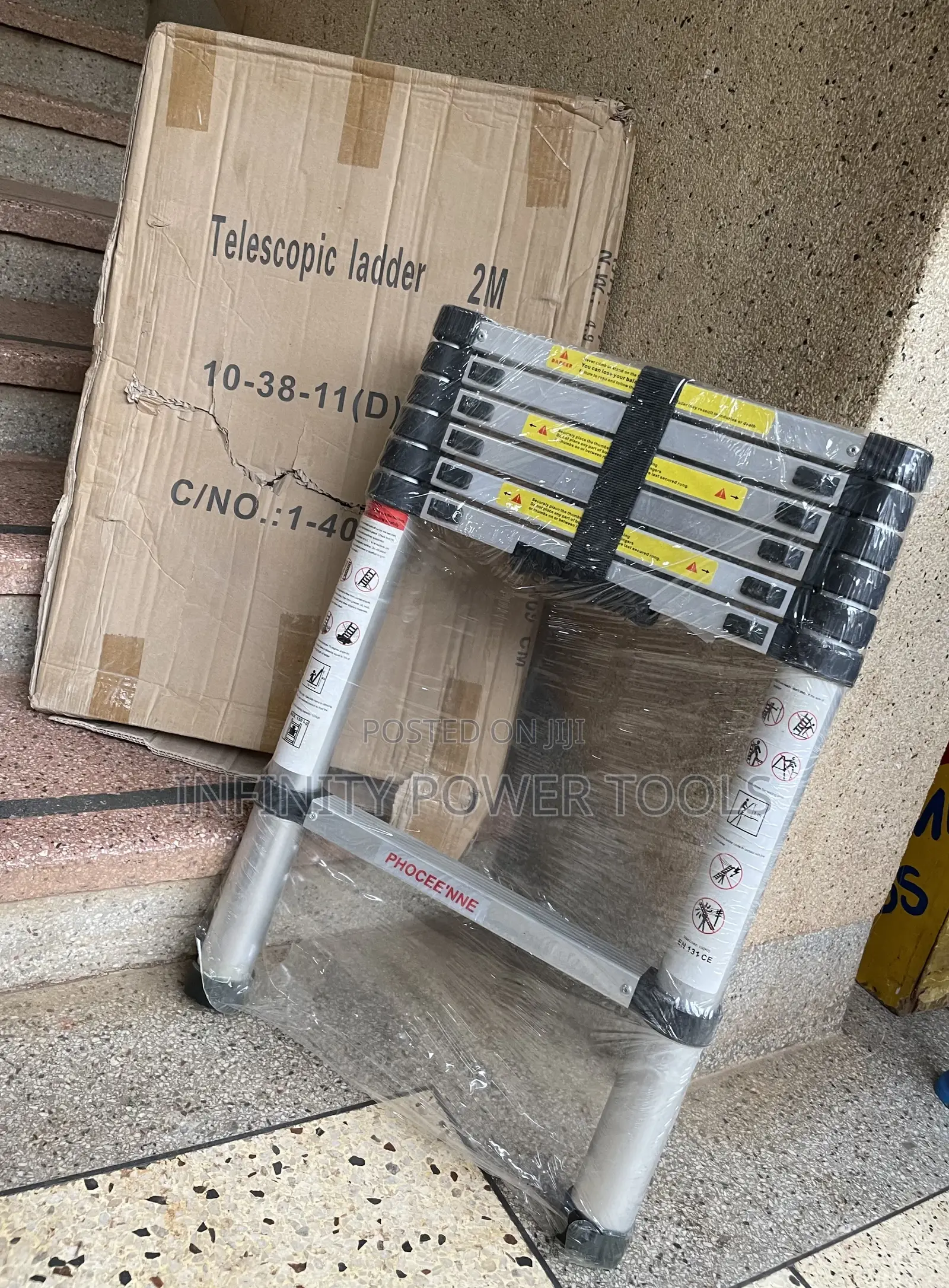 Ladders 2m by 6steps