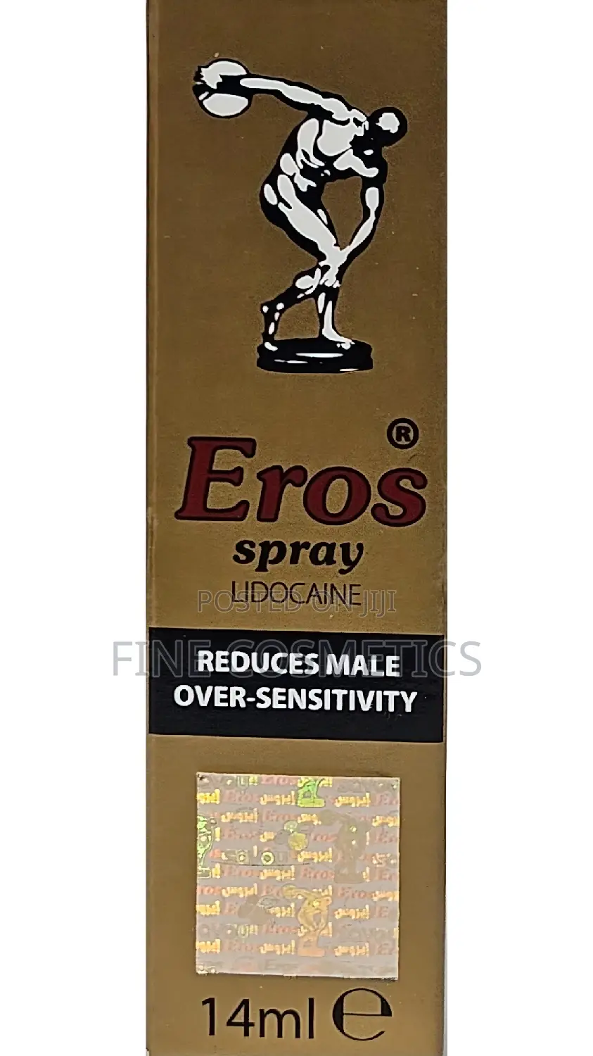 Eros Delay Spray, Lidocaine Solution for Quick Ejaculation