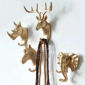 Wall Coat Rack Home Wall Decoration Animal Head Rack