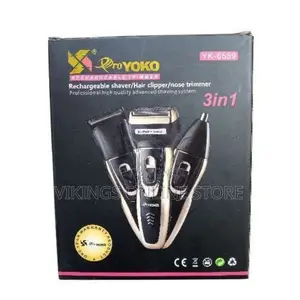Yoko Beard Shaver Trimmer Hair Clipper - Black