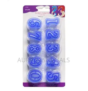 Numbers Cookie Cutter Set